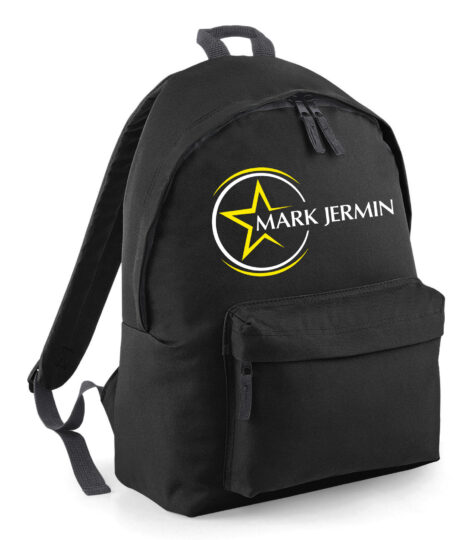 Mark Jermin Black Backpack